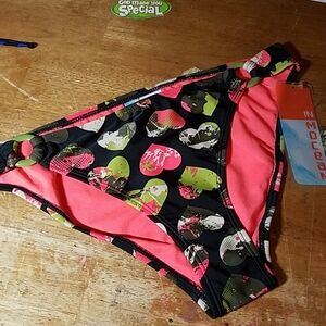 In Mocean Camo Orange Green Black Large Bottoms